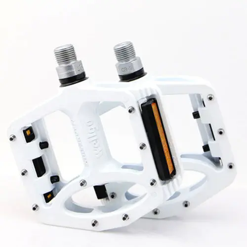 WELLGO MG1 MG-1 MTB подшипник плоская платформа педаль из магния - Цвет: Белый