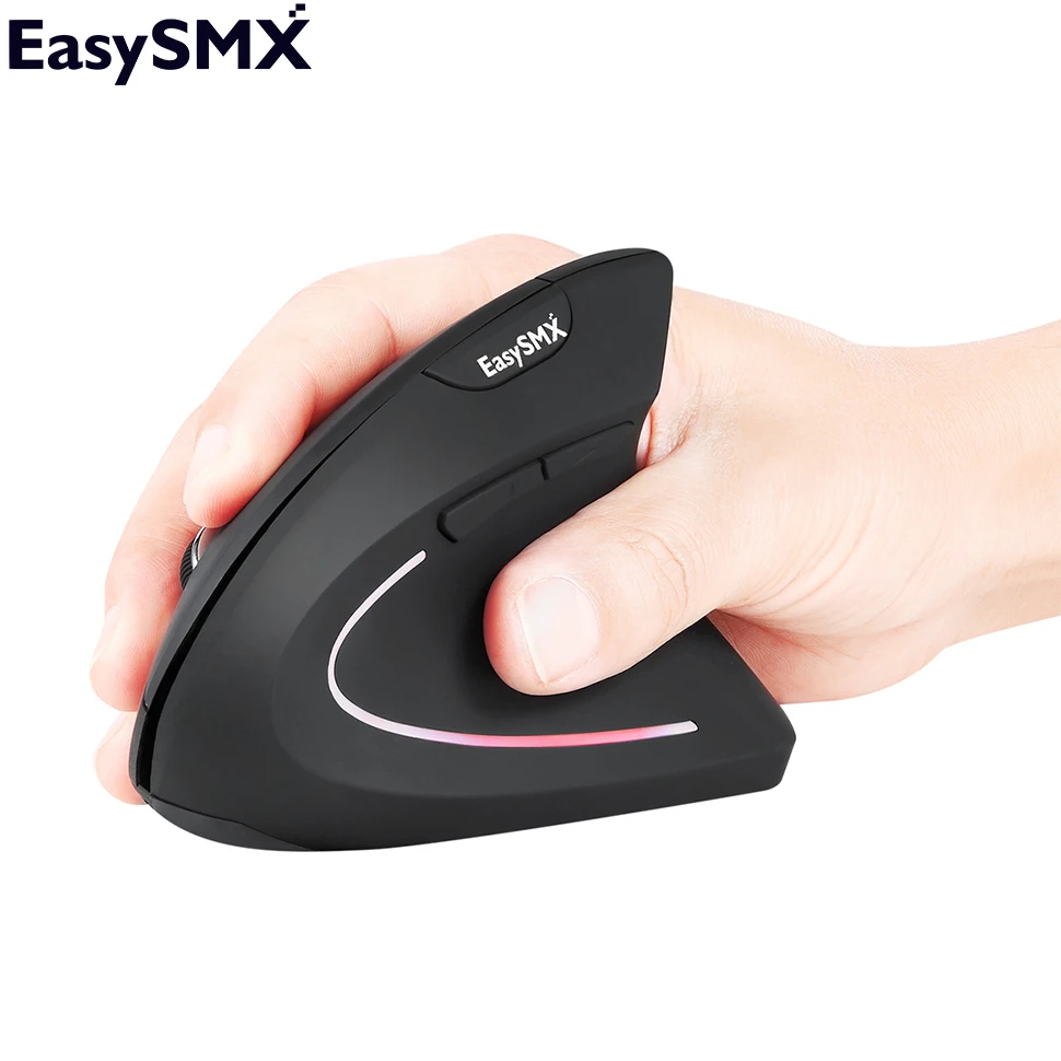 2,4G беспроводная Вертикальная мышь EasySMX G814 компьютерная мышь 4 dpi настройки 6 кнопок оптическая эргономичная мышь для ноутбука ПК мышь