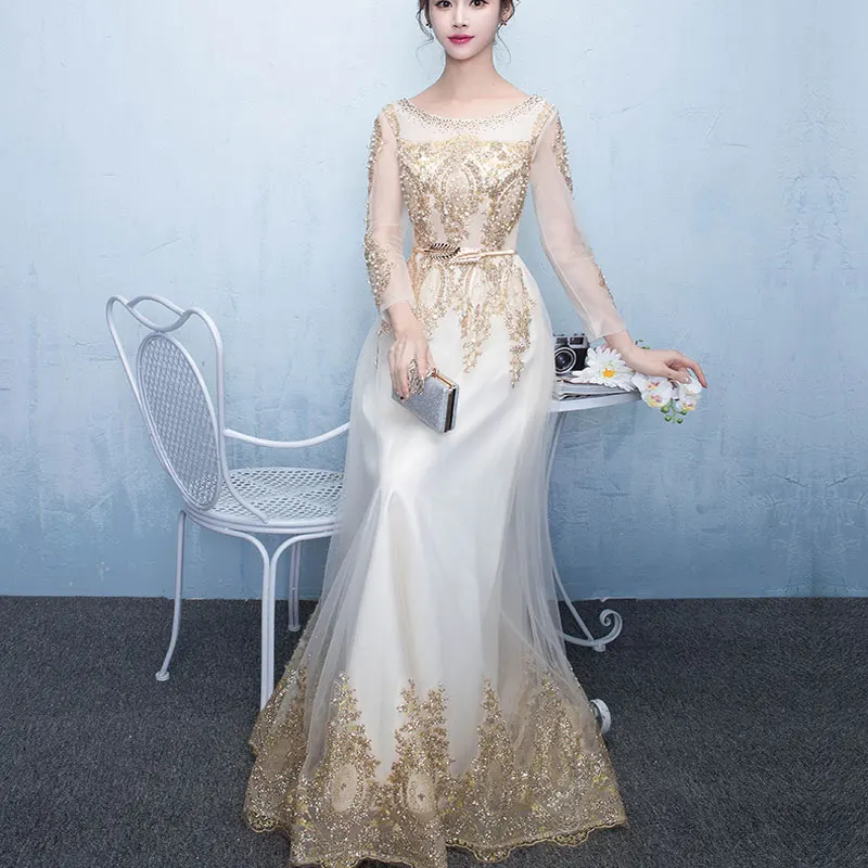 Robe de soiree 2019 nouvelles Вечерние платья женские высококачественные Модные Стильные