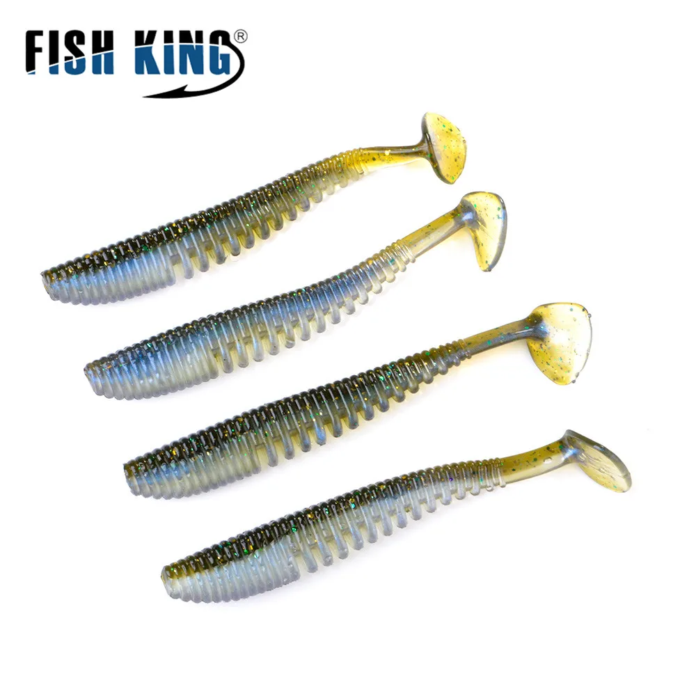 Рыболовные приманки FISH KING 75 мм 100 125 Искусственные воблеры мягкие для ловли карпа