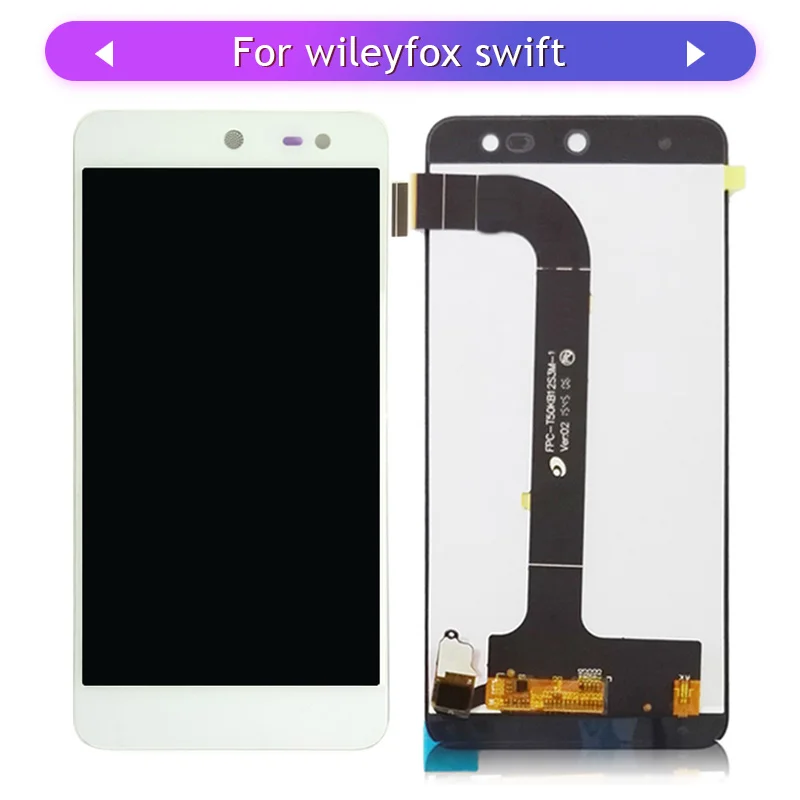 3 шт. ЖК дисплей для Wileyfox Swift сенсорный экран в сборе стеклянная панель дигитайзер