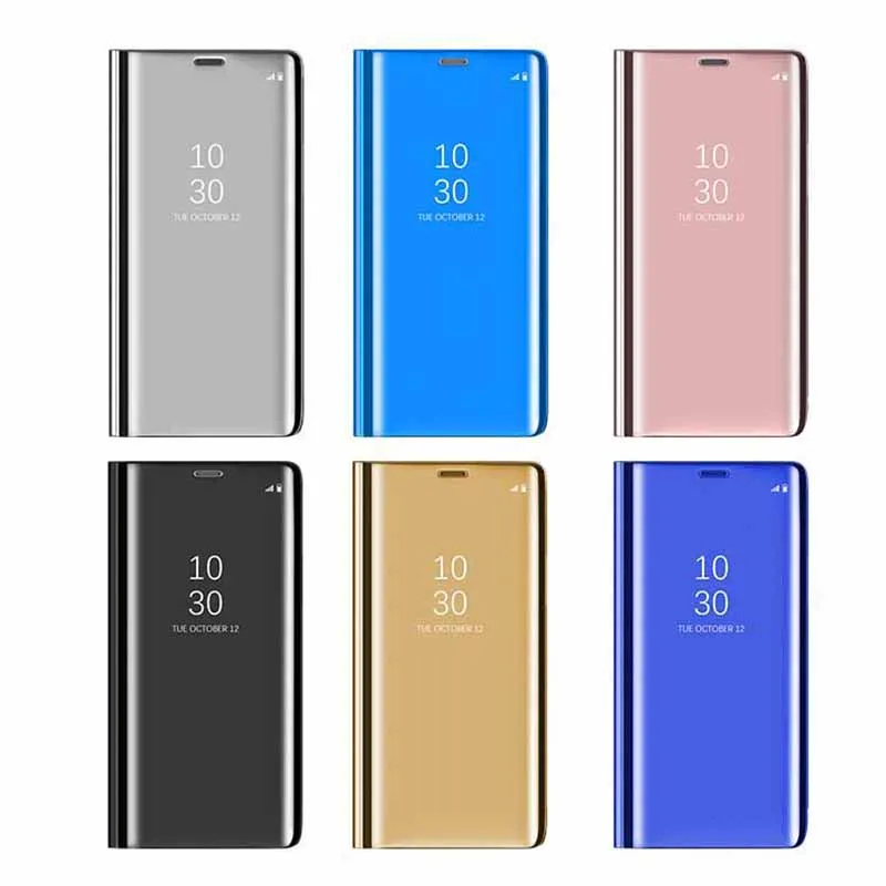Роскошный зеркальный чехол для Samsung A70 2019 дюйма кожаный чехол-книжка A 70 чехлы A705
