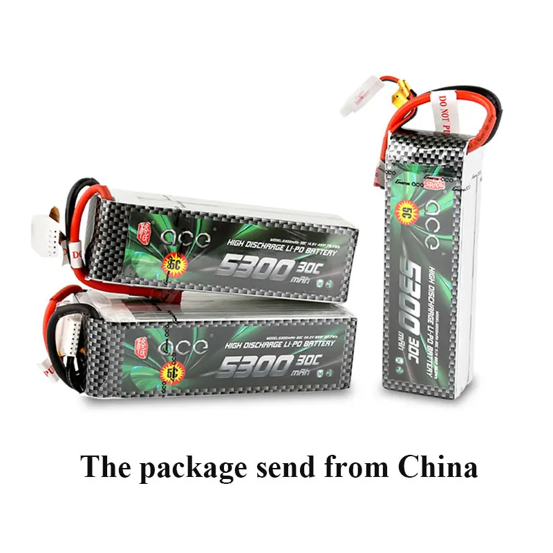 Аккумулятор Gens ace Lipo 3S 5300 мАч 11 1 В аккумулятор XT60 T для спартанского вертолета