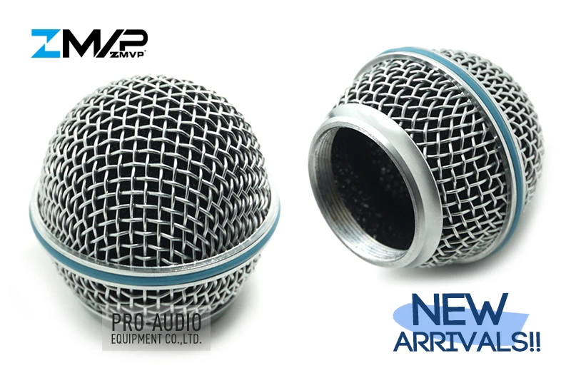 3 шт. Высококачественная сменная сетчатая решетка с шаровой головкой для Shure BETA58