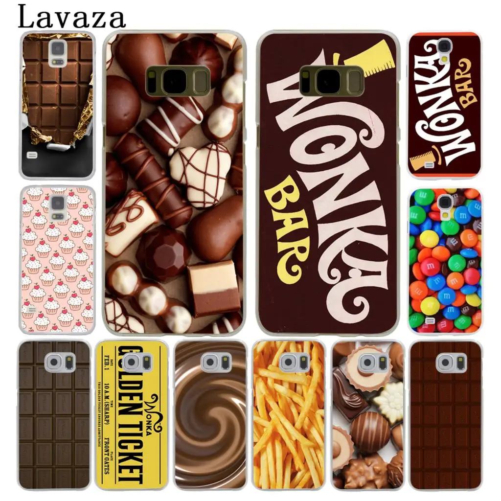Чехол для Samsung Galaxy S7 S6 Edge S8 S9 S10 Plus S10E Lavaza Willy с изображением шоколада wonka Candy Bar|for samsung