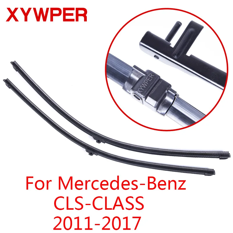 Стеклоочистители XYWPER для Mercedes-Benz CLS Class W218 2011 2012 2013 2014 2015-2017Car аксессуары мягкие
