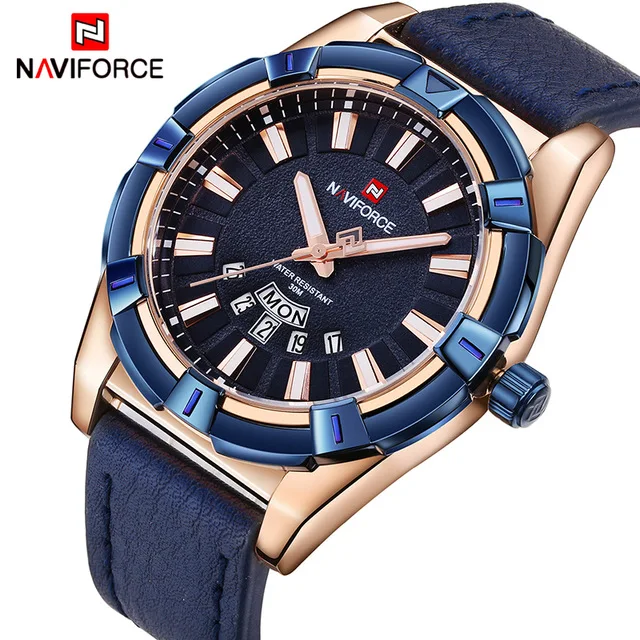 Часы NAVIFORCE мужские спортивные кварцевые водонепроницаемые|Мужские часы| |