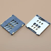 yuxi 1pcslot brand new for iphone 6 6g 6plus sim card reader tray slot holder socket connector