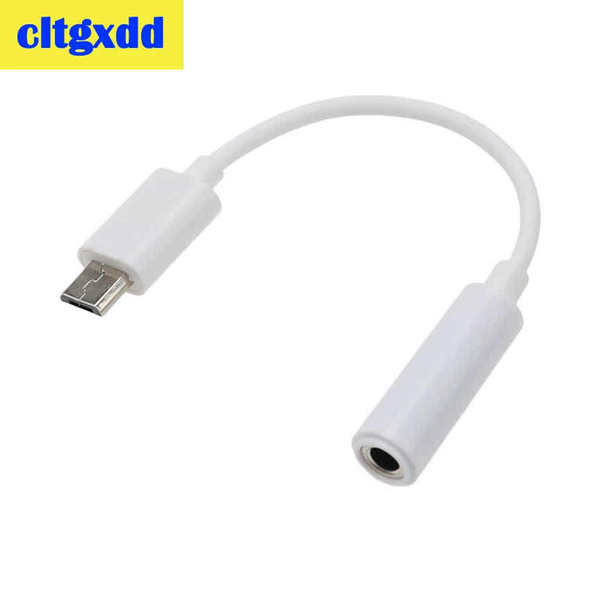 Cltgxdd Micro usb коннектор с портом Jack для до 3 5 мм наушники гарнитура адаптер наушников