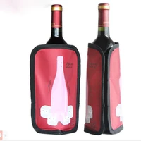 nylon wine cooler sleeve ice buckets jelly bag picnic beverage cool hot bottle rack accessories