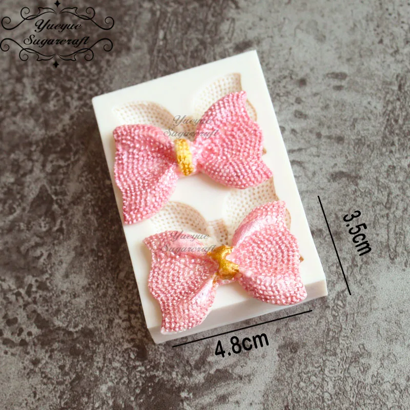 Yueyue Sugarcraft лук/силиконовая форма в виде бабочки помадка торт украшения