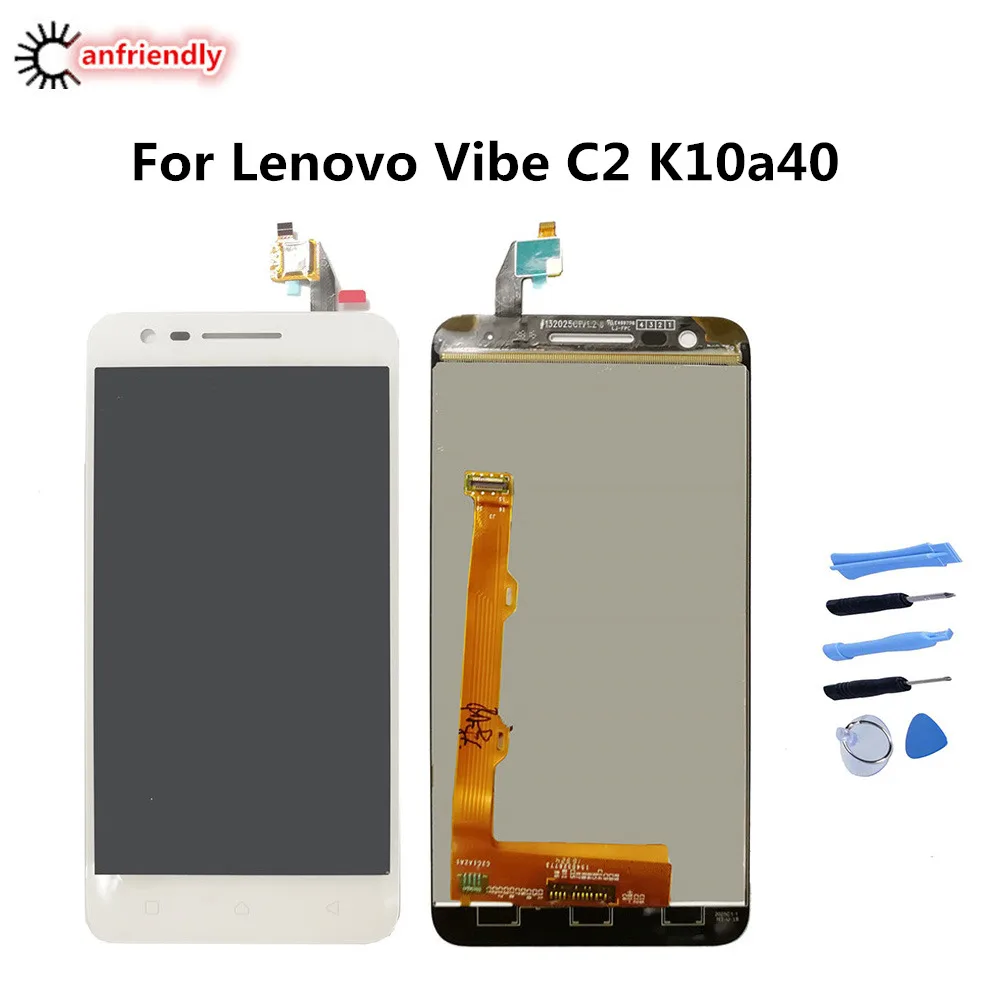Дисплей + Сенсорный экран для lenovo Vibe C2 C 2 K10a40 ЖК дисплей замена дигитайзер