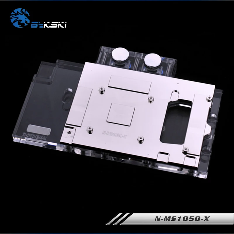 Bykski N MS1050 X полное покрытие видеокарты водяного охлаждения блок RGB/RBW для MSI GeForce