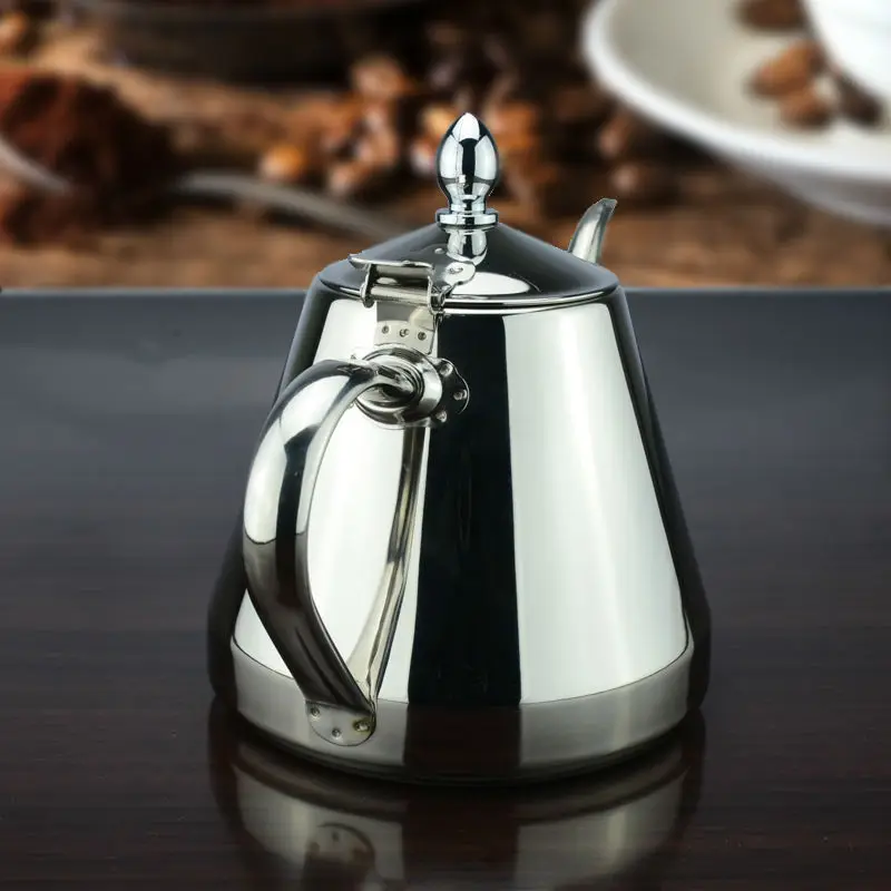 Sanqia New Style 1300ml High Quality Stainless Steel Small Water Kettles Suitable for Induction Cooker Pot Drip Kettle | Дом и сад