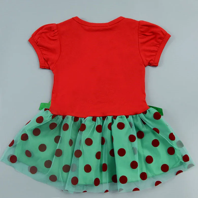 Новое поступление рождественское платье-пачка Детские хлопковые Повседневные