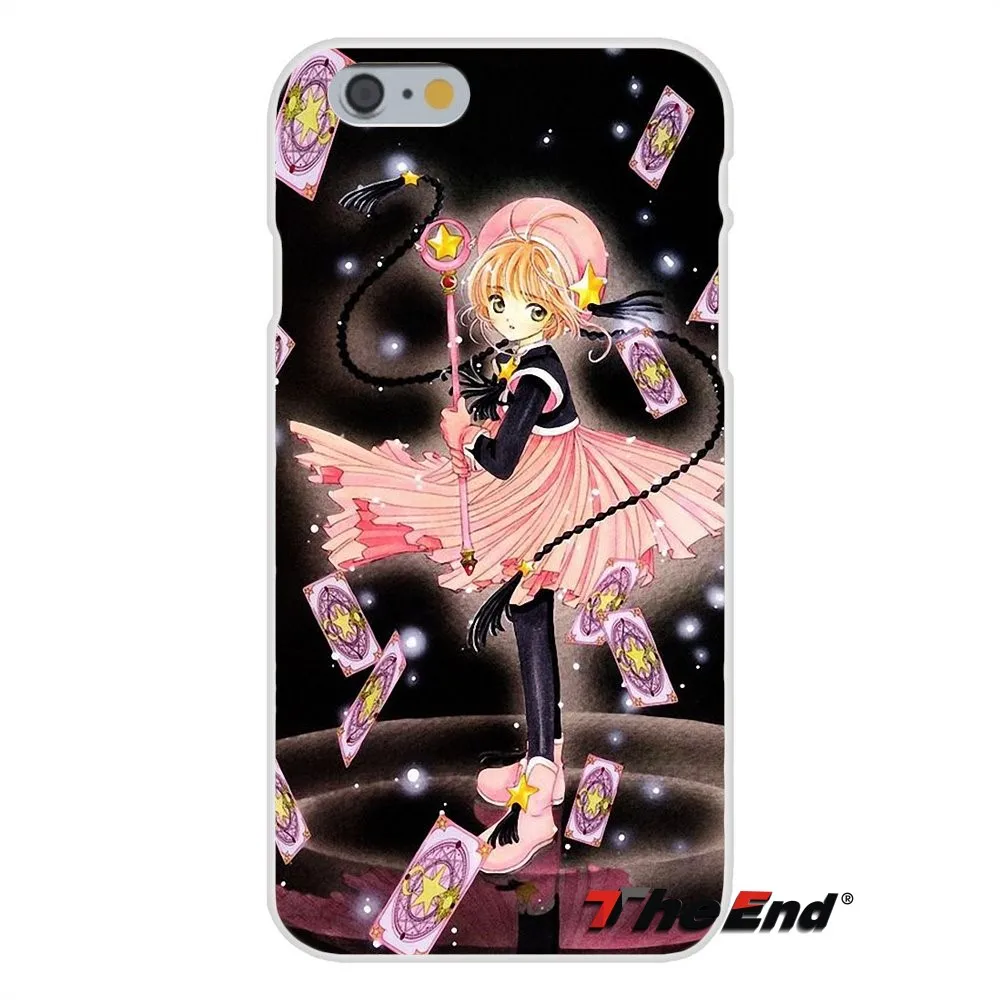 Милый аниме Cardcaptor Сакура Япония силиконовый чехол для мобильного телефона Samsung