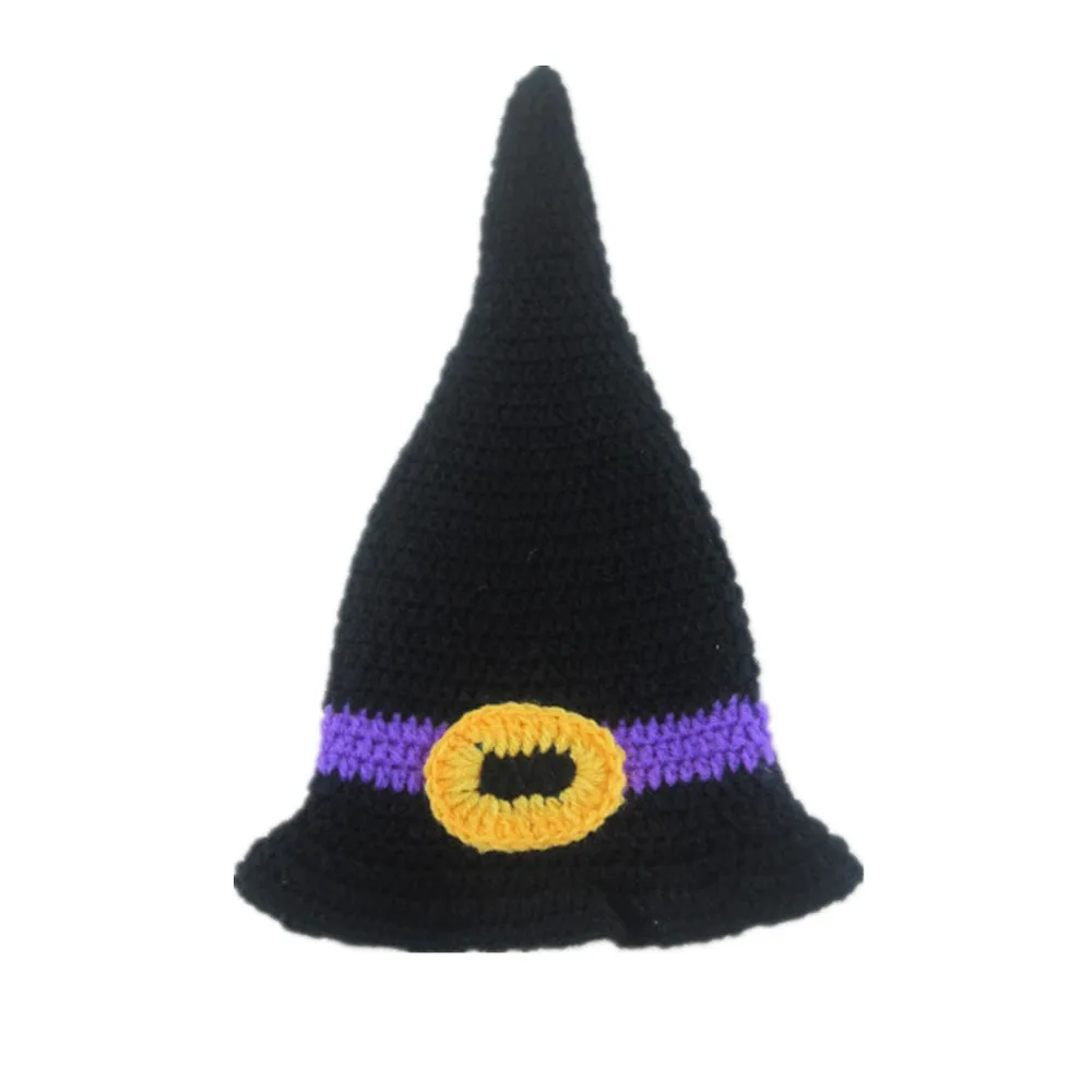 Черные головные уборы для новорожденных шляпы вечевечерние НКИ на Хэллоуин