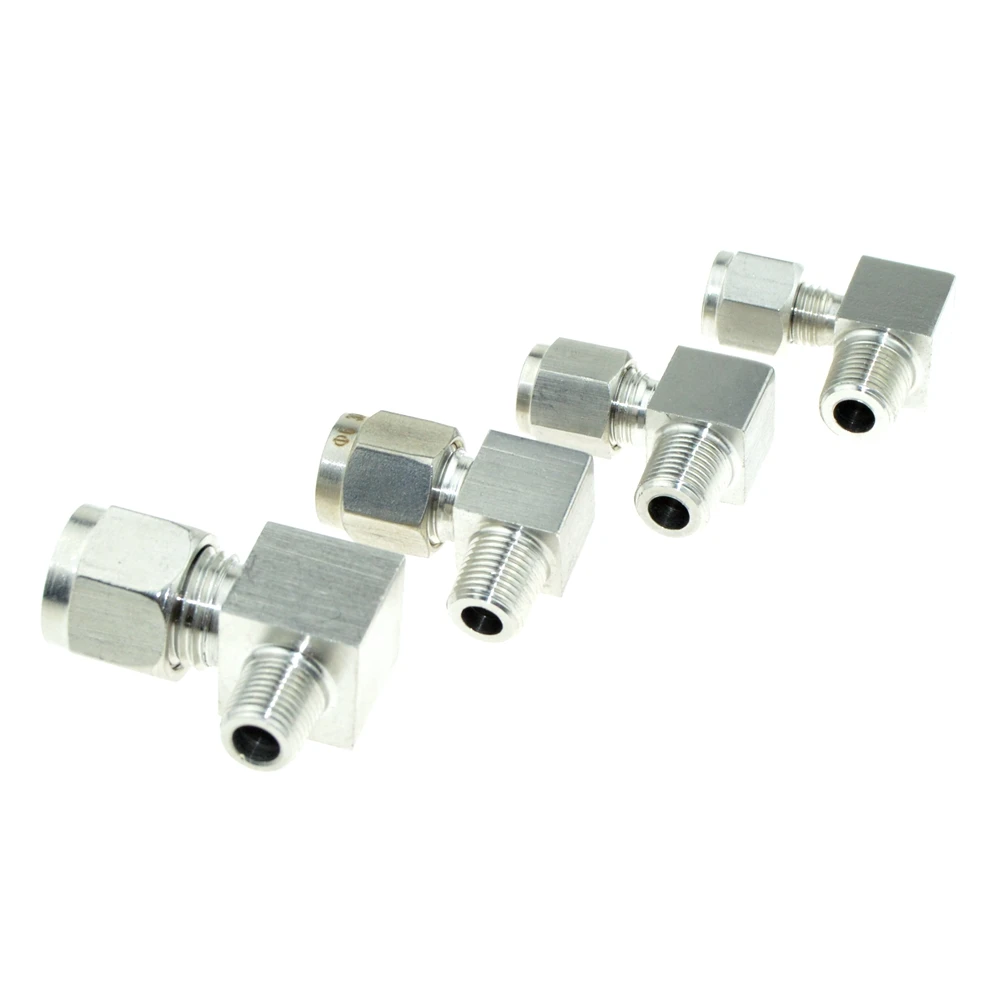 Наружная резьба 1/8 &quotPT NPT 6 мм 8 10 1/4 дюйма трубный Соединитель с двойным