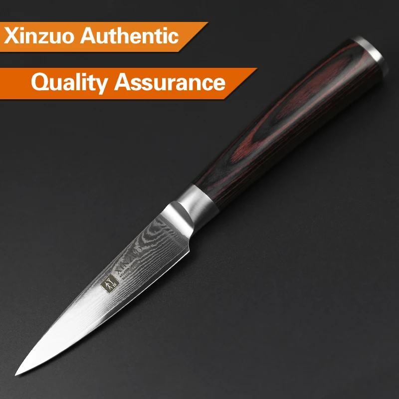XINZUO 3 шт. наборы кухонных ножей 67 слоев Дамасская нержавеющая сталь 8''Chef