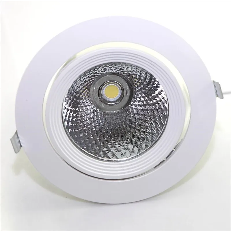 15W25W 35W регулируемый LED COB потолочный светильник вращающийся светодиодный фонарь