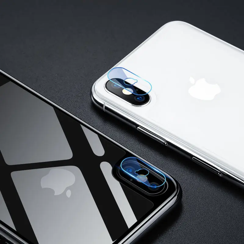 Защитная пленка для задней панели камеры iPhone XR/X/XS Max 3D мягкий край закаленное