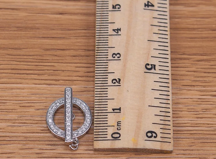 Серебро 925 формы Сердца пряжка Разъем Ювелирных Изделий для DIY Ожерелье Браслет