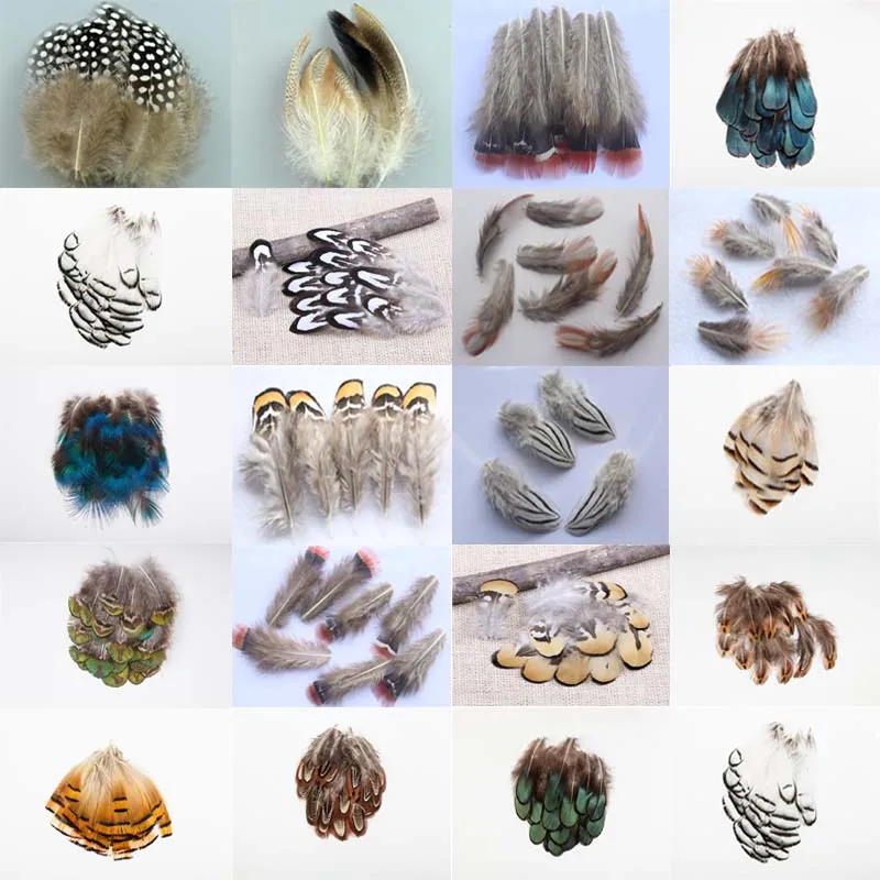 Оптовая продажа 10 шт. красивые натуральные перья фазана 2-4 дюйма/4-10 см