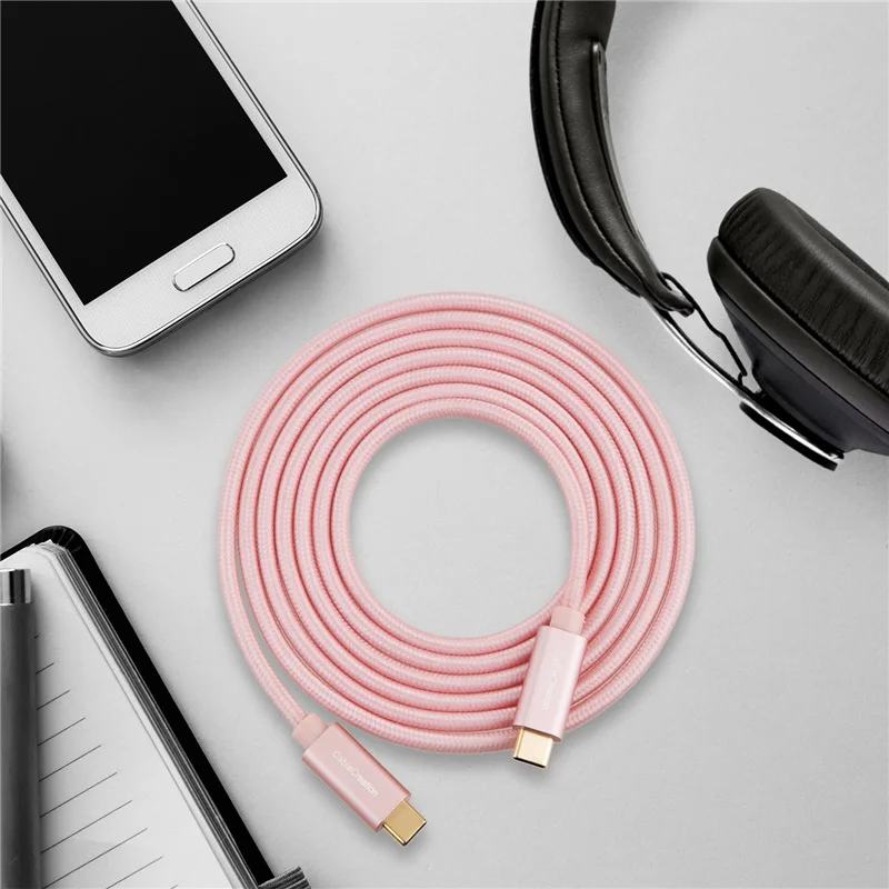 Кабель USB Type C (5A) кабель быстрой зарядки мощностью 100 Вт совместимый с MacBook Pro 15