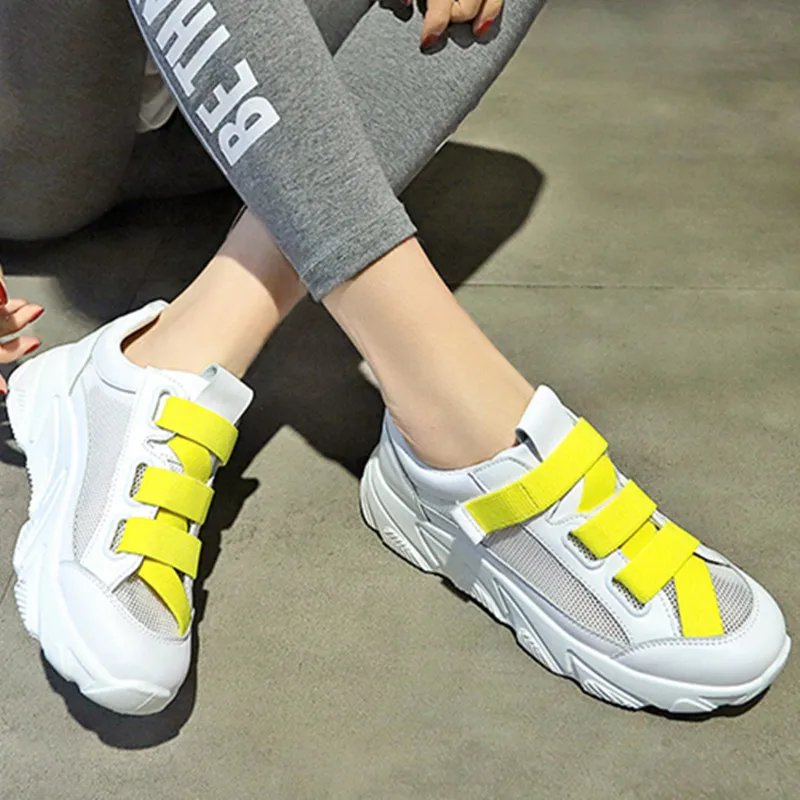 Модные женские кроссовки Tenis Feminino женская обувь белая Вулканизированная дышащая