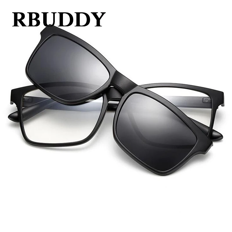 Мужские солнцезащитные очки с поляризацией на клипсе | Аксессуары для одежды