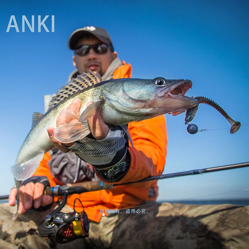 ANKI рыболовные приманки FAT Swing Impact Swimbait 85 мм/5 5 г 10 шт./лот мягкие для рыбалки окуня |