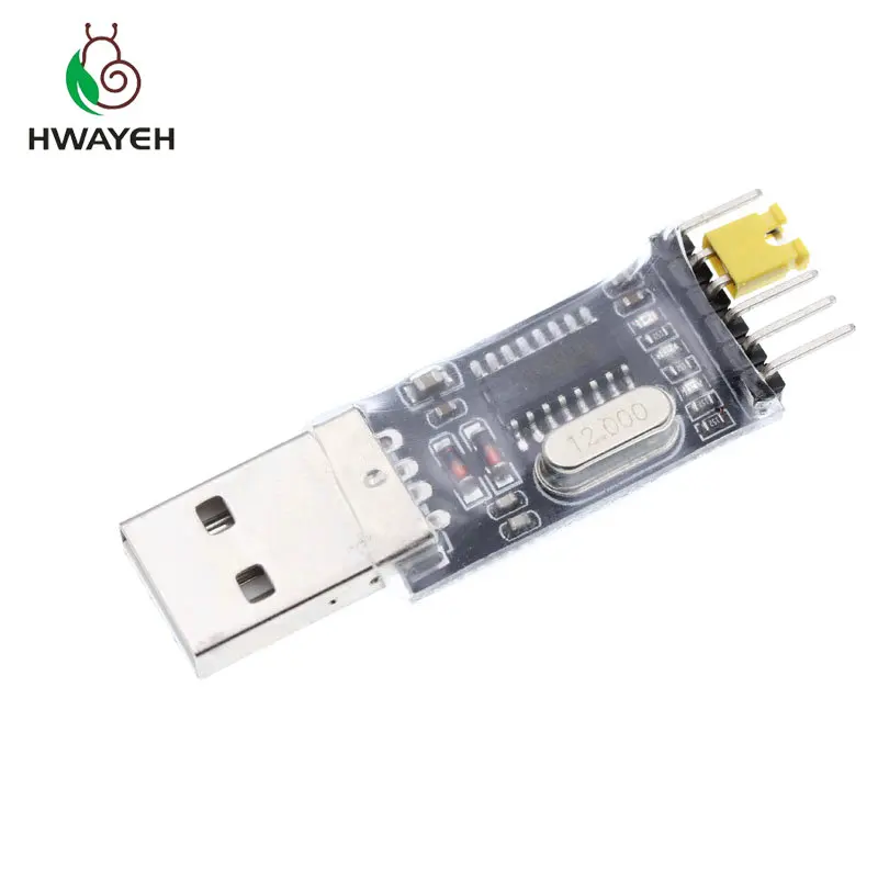 Модуль CH340 с USB на TTL CH340G небольшая пластина для щетки плата микроконтроллера STC