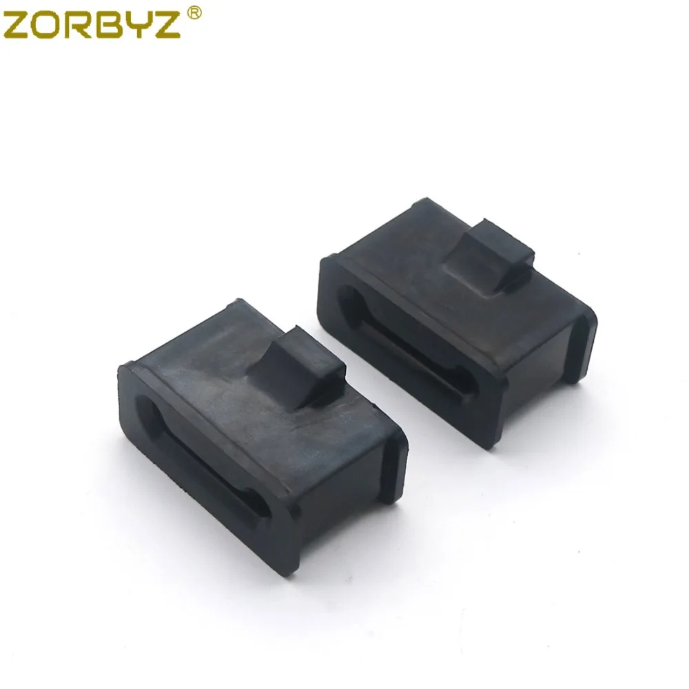 ZORBYZ 1 пара Мотоцикл резиновый глушитель крепления для Harley Touring Electra Glide классический EFI FLHTCUI 1995-2013