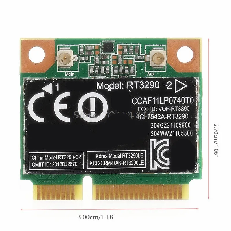 Беспроводная сетевая карта Wi Fi 150 м Bluetooth для HP Pavilion G72000 Ralink RT3290 Прямая
