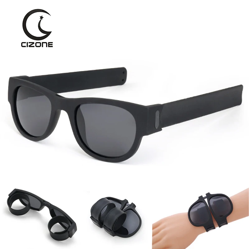 Складываемый браслет для женщин и мужчин солнцезащитные очки складывающиеся на