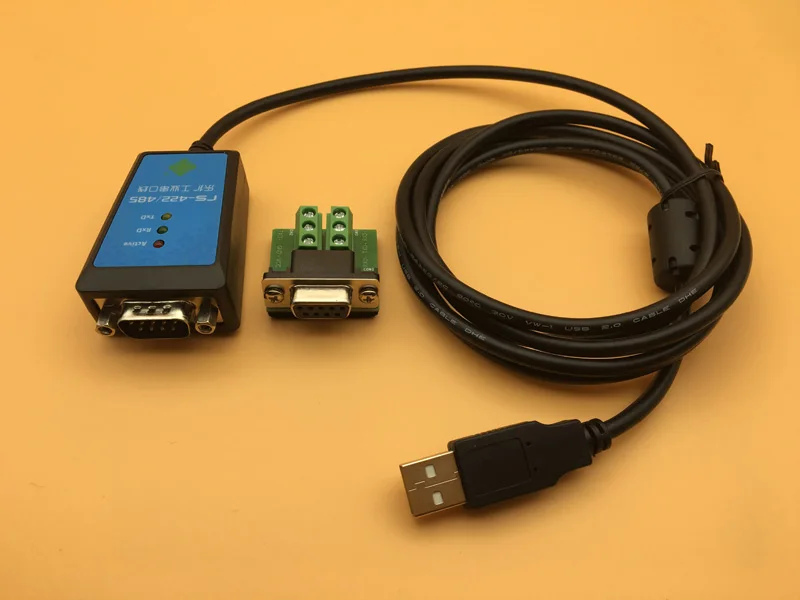 Кабель преобразователь с USB на 180 485/422 см кабель RS485 последовательные кабели связи