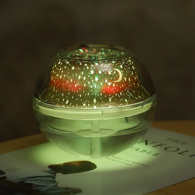 USB mini humidifier ultrasonic LED light atomizing silent spray office dormitory home | Бытовая техника