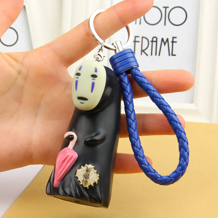 Мужской зонт Miyazaki Hayao Chihiro красный с надписью god no face брелок для ключей экшн