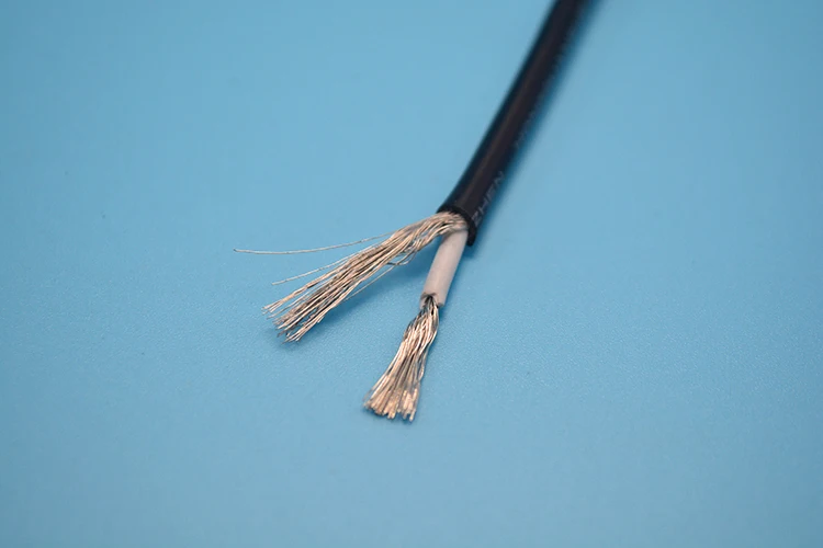 Кабель аудиосигнала 28AWG 26AWG 24AWG UL1185 одноъядерный экранированный провод 10/20 м