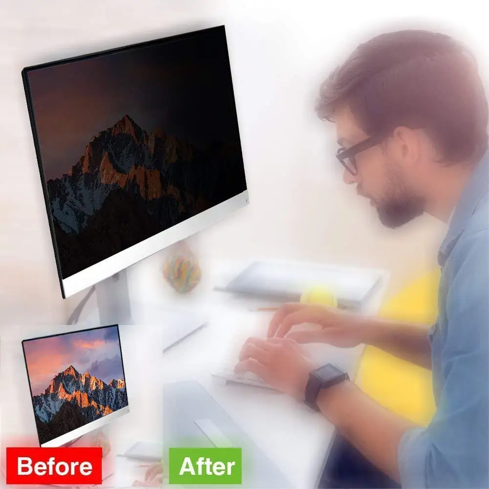 Honsdom 21 5 Дюймов Privacy screen Filter Protector Film для Apple iMac 16:9 компьютерный монитор retina 4 K с