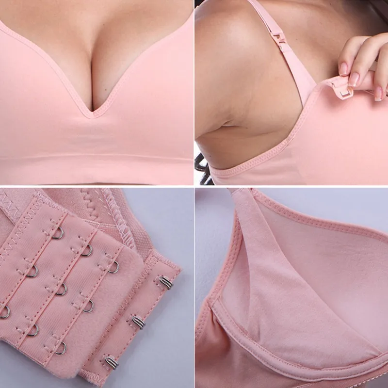 

Breastfeeding Maternity Nursing Bras Cotton sleep bra For pregnant women Pregnancy Seamless underwear Breast Feeding Bras