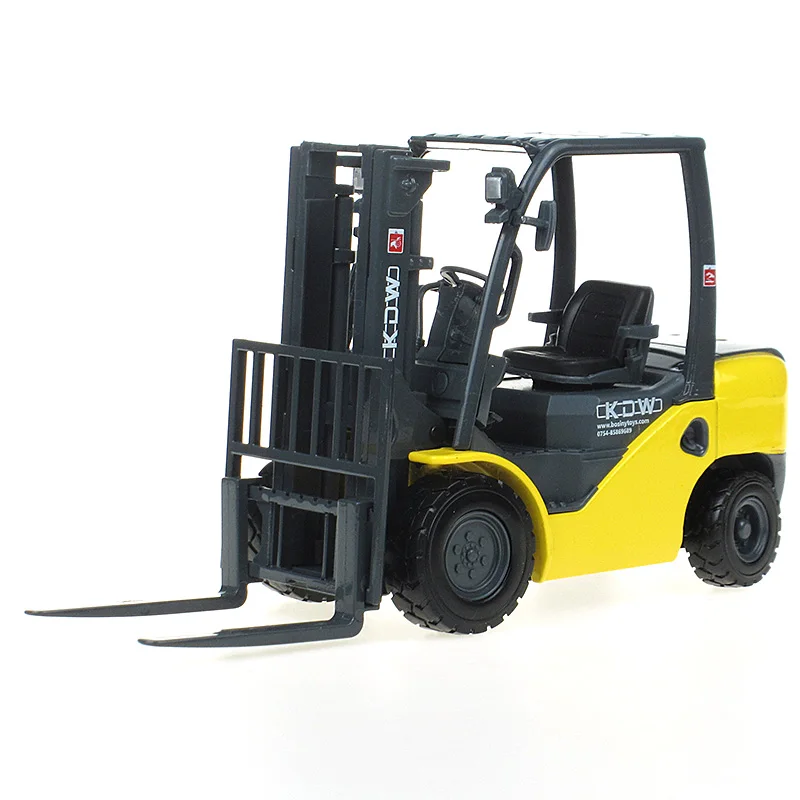 KAIDIWEI Scale 1:20 Forklift Truck игрушка из металла и АБС Fork Коллекционная модель автомобиля