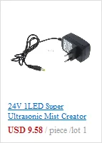 Увлажнитель DIY Kit 5 в тумана преобразователь увлажненные пластины аксессуары+ PCB модуль D16mm