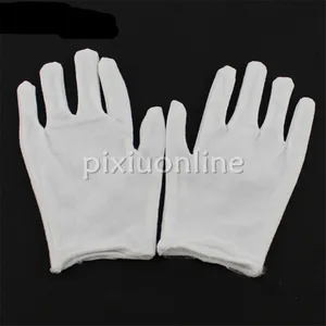 Тонкие и Плотные хлопковые перчатки J713, 1 пара, для самостоятельного изготовления, SMLXL, защита противоскользящая перчатка, Бесплатная доставка по России