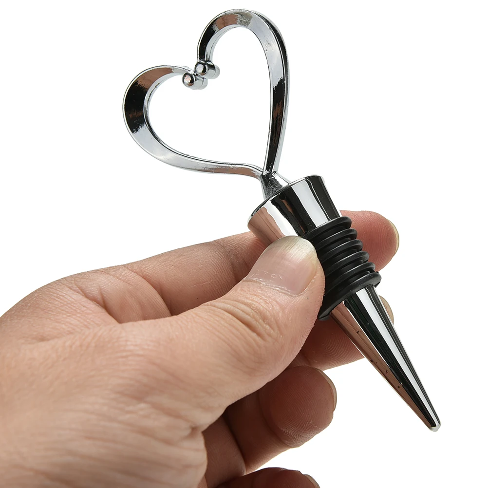 1 шт. украшение для бутылки в форме сердца|wine bottle stopper|bottle stopperbar tools |