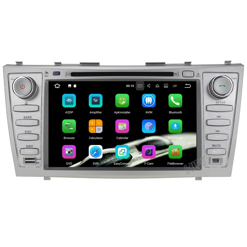 IPS Octa Core 4GB RAM Android 10 автомобильный DVD GPS навигатор мультимедийный плеер стерео для