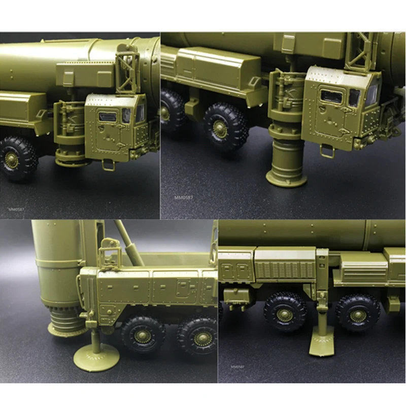 1/72 Россия RT 2PM2 SS 27 ракетами грузовик военный сборный игрушечный автомобиль