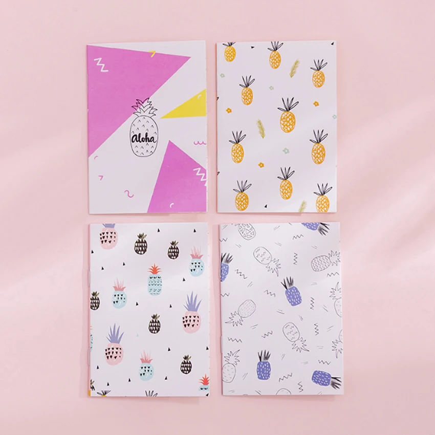 40piece random B 40 шт./лот, Корейская маленькая записная книжка, фруктовая вишня, растение, мультяшная живопись, серия, Бумажная книга, дневник, записная книжка, канцелярские принадлежности для студентов - Цвет: 40piece random B