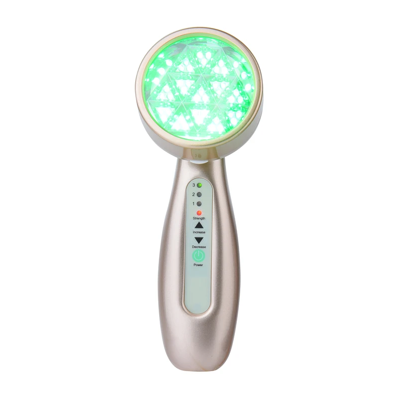 

LED Photon Blue Green Yellow Red Light Therapy Beauty Device For Face & Body Skin Rejuvenation Firming Ultrasonic Beauty Machine