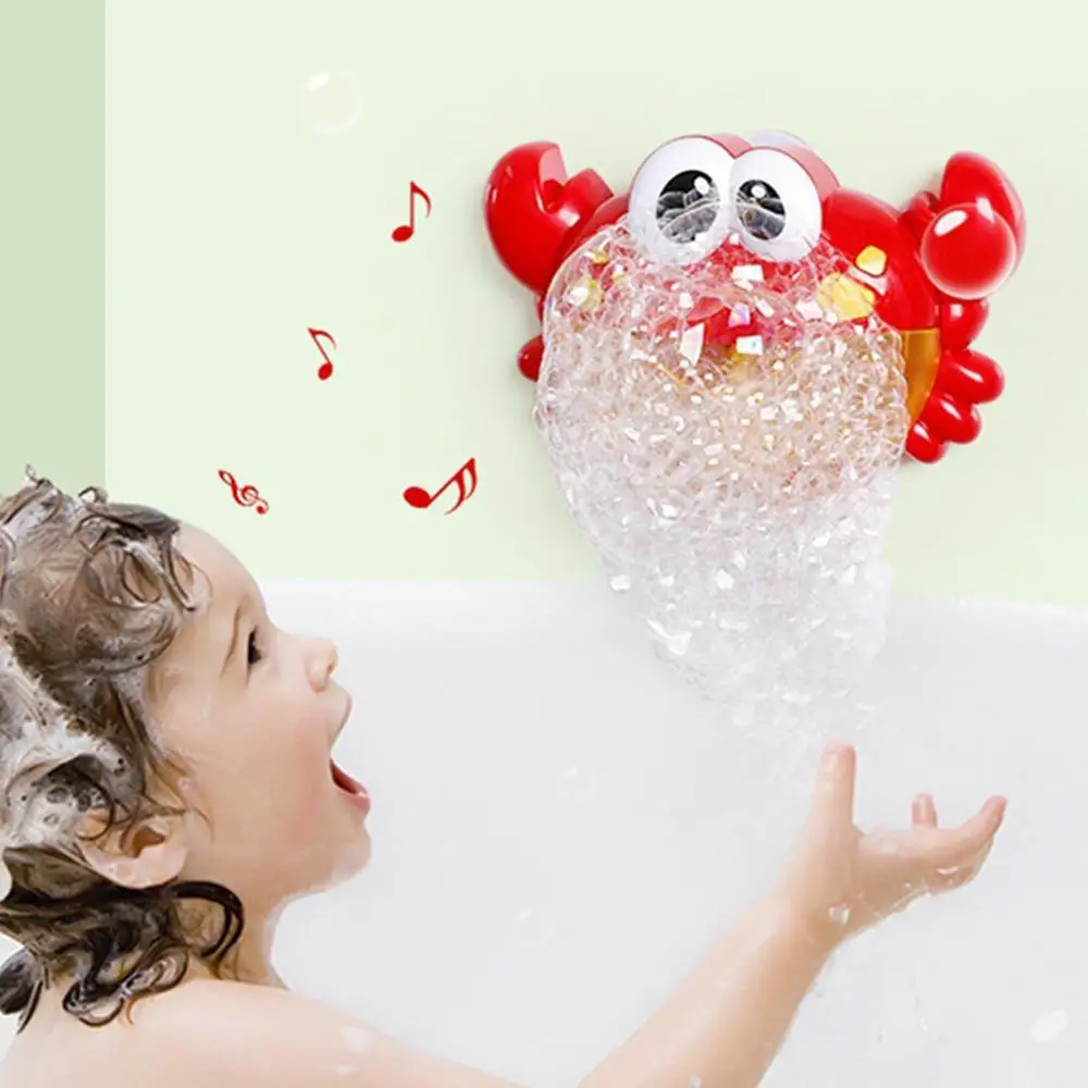 Crab Bubble Machine Мягкая подушка для ванны для новорожденного ребенка, плавающая Подушка с воздушной подушкой, подушка для купания малыша, подушка для душа, пищевая пена - Цвет: Crab Bubble Machine